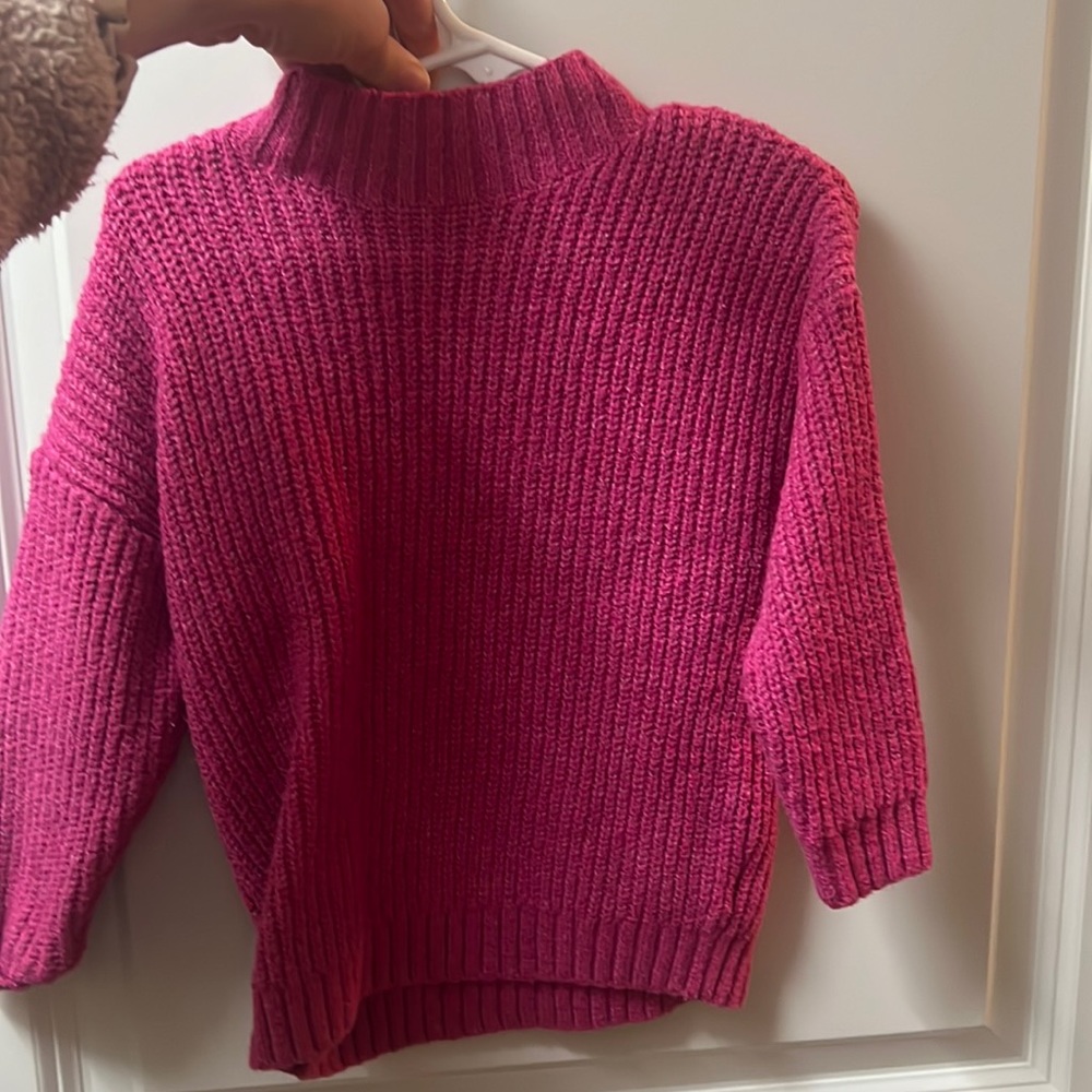 Classic pink sweater